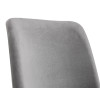 Huxley Dusk Grey Chenille Dining Chair (D63 x W50 x H96cm)