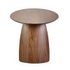 Julius Walnut Effect Oval Dining Table (H76 x W180 x D90cm)