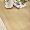 Larissa Natural Oak Effect Extending Dining Table (H74 x W251 x D90cm)