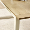 Larissa Natural Oak Effect Extending Dining Table (H74 x W251 x D90cm)