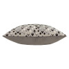 Paoletti Lexington Polyester Filled Rectangle Cushion 40 x 60cm - Grey/Black
