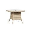 Lisbon Natural Rattan 4 Seater Round Set