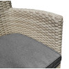 Lisbon Natural Rattan 6 Seater Round Set