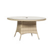 Lisbon Natural Rattan 6 Seater Round Set