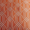 Luxury Deco Shard Piped Square Cushion 44 x 44cm - Copper