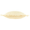 Wylder Millie Ruffle Striped Outdoor Cushion 50 x 50cm - Pink