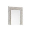Allegro White Finish Dress Mirror  (D38 x W x H128)