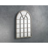 Opus Pewter Finish Window Mirror (D3 x W60 x H90cm)