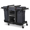 Numatic VersaCare NuKeeper Low Level Single Trolley with Two Shelf and Twin Bag Storage