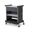Numatic VersaCare NuKeeper Low Level Twin Trolley with Two Shelf Storage