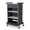 Numatic VersaCare NuKeeper Twin Trolley with Two Shelf Storage