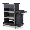 Numatic VersaCare NuKeeper Twin Trolley with Two Shelf and Single Bag Storage