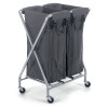 Numatic VersaCare Servo-X Linen Trolley 100+100 Litre (H96 x W46 x D76cm)