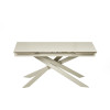 Osaka Stone Effect Rectangular Extending 6 to 8 Seater Dining Table (H76 x W240 x D90cm)