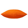 Plain Orange Polyester Filled Outdoor Cushion (55 x 55cm)