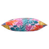 Furn Psychedelic Jungle Polyester Filled Outdoor Cushion 43 x 43cm - Hot Pink