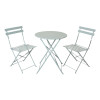 Padstow Folding 2 Seater Bistro Set - Sage Green