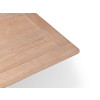 Provence Oak and Pale Grey Rectangular Extending Dining Table (D90 x W190 x H78cm)