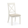 Provence Oak and Pale Grey Dining Chair (D48 x W58 x H98)