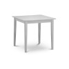 Rufford Grey Extending Dining Table (D80 x W80-120 x H75cm)