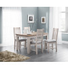 Richmond Elephant Grey Rectangular Dining Table (D90 x W140-180 x H78cm)