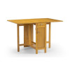 Savoy Light Oak Dining Set (D80 x W120 x H76cm)