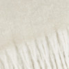 Furn Cozy Woven Tasselled Throw 140 x 180cm - Ecru