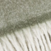 Furn Cozy Woven Tasselled Throw 140 x 180cm - Green