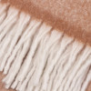 Furn Cozy Woven Tasselled Throw 140 x 180cm - Rust