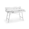 Trianon White Lacquered Finish Desk (D56 x W117 x H75)