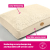 Silentnight Crate Mattress Pet Bed - Natural - Medium (D76 x W51 x H8cm)