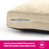 Silentnight Crate Mattress Pet Bed - Natural - Medium (D76 x W51 x H8cm)