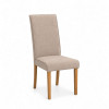 Set of 2 Valencia Cream Chenille Upholstered Dining Chair  (H103 x W46.5 x D59.5cm)