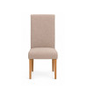 Set of 2 Valencia Cream Chenille Upholstered Dining Chair  (H103 x W46.5 x D59.5cm)