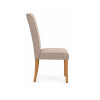 Set of 2 Valencia Cream Chenille Upholstered Dining Chair  (H103 x W46.5 x D59.5cm)