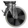 Numatic VersaCare Grey PU Tyred Brake Castor 20cm