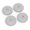 Numatic VersaCare Grey Wheel Buffer Kit (Box of 4)