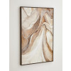 Astratto Neutral Abstract Textured Wall Art (D4 x W83 x H123cm)