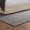 Wilton Oatmeal Beige Linen Deep Button 4 Drawer Bed - Superking (H130 x W195 x D215cm)