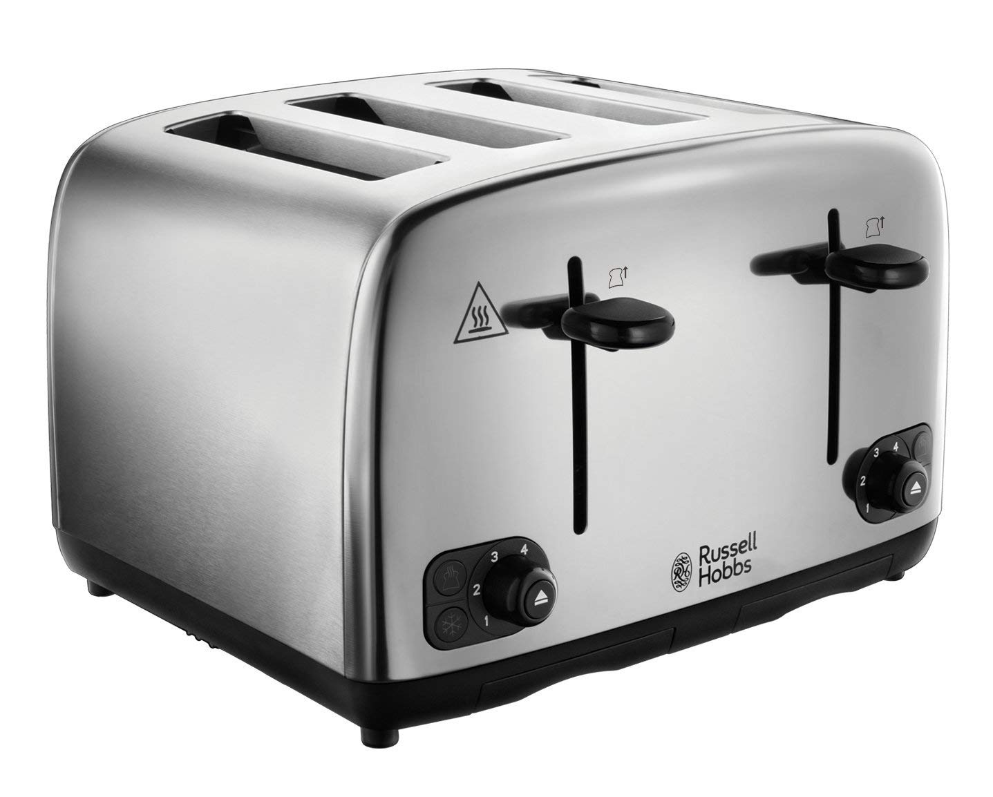 Dale Leisure Russell Hobbs Stainless Steel Polished 4 Slice Toaster
