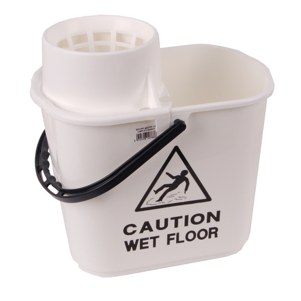 White on sale mop bucket