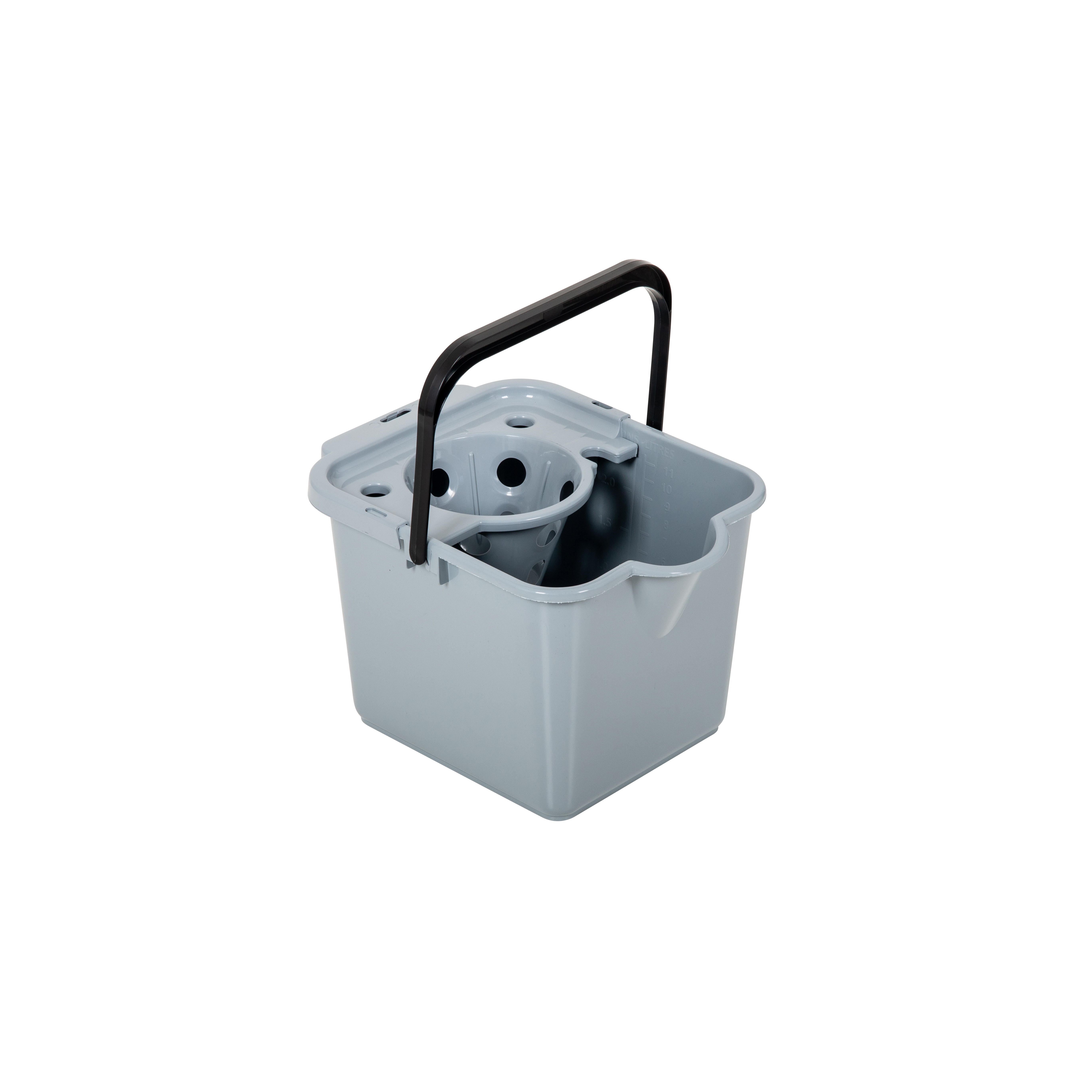 Dale Leisure - Addis Eco Light Grey 12 Litre Mop Bucket